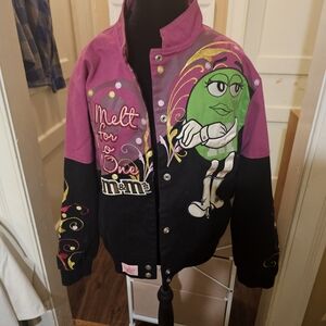 Women  Colorful M&M's Jacket Used